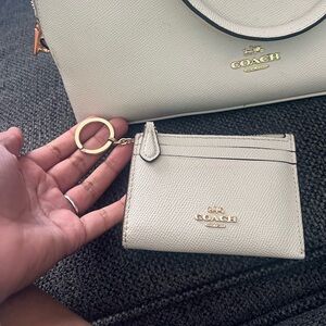 Small coach keychain wallet